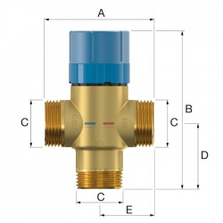 Flamcomix 45-65 FS DN 15